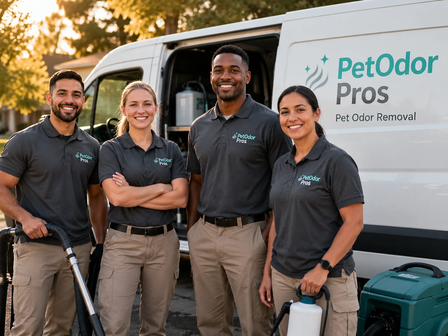 Pet Odor Removal team serving Wood, PA